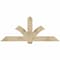 Ekena Millwork Redmond Rough Sawn Timber Gable Bracket, Douglas Fir, 72"W x 30"H x 4"D x 6"F, 10/12 Pitch GBW072X30X0406RED00RDF - alternate 1